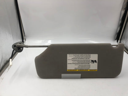 2011-2014 Toyota Sienna Passenger Sun Visor Gray Illuminated OEM C03B06056