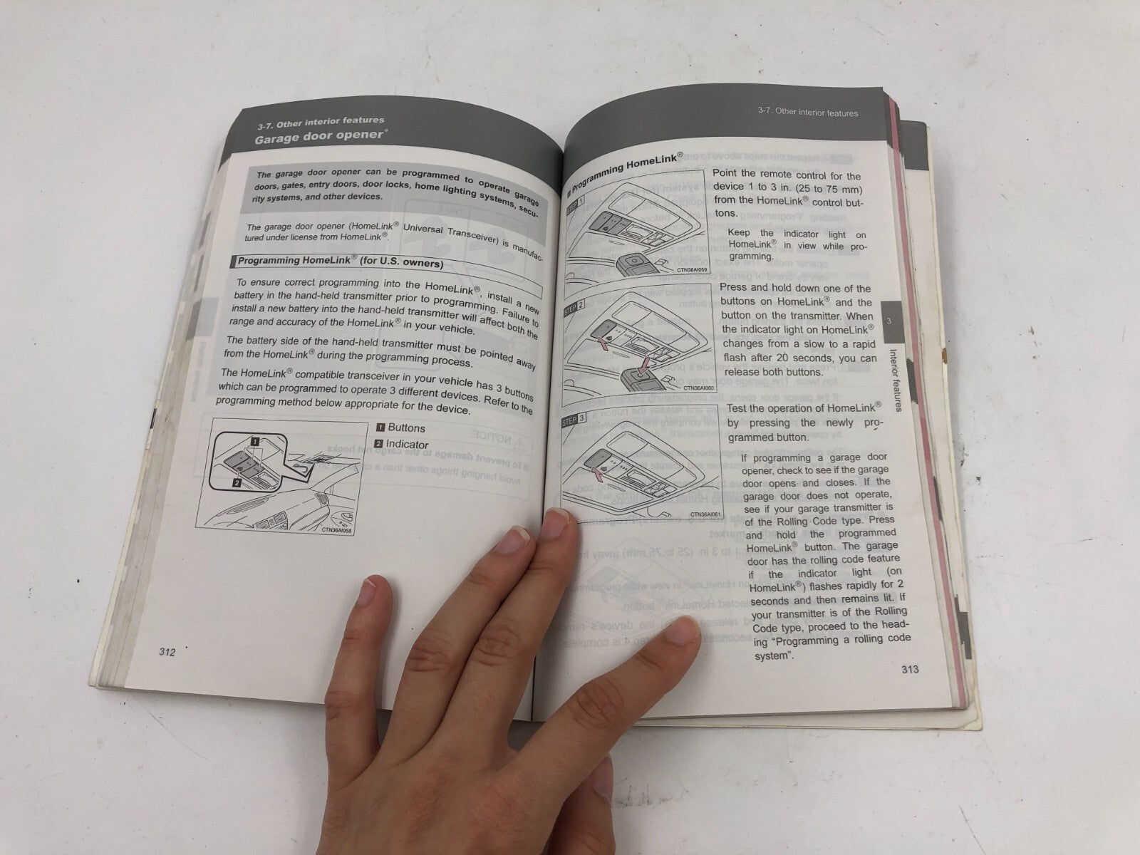 2010 Toyota Camry Owners Manual OEM E02B62004