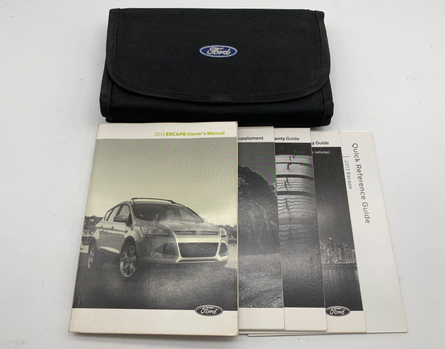 2013 Ford Escape Owners Manual Set with Case OEM B04B24005