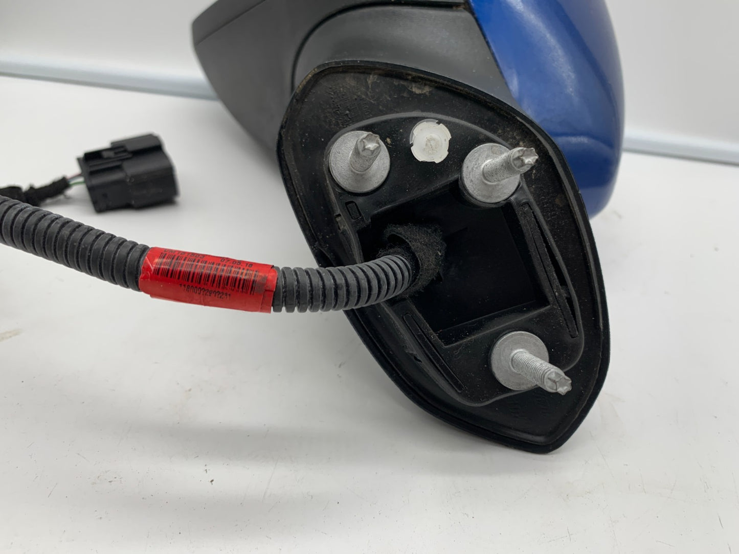 2018 Ford Fusion Driver Side View Power Door Mirror Blue OEM A01B36038