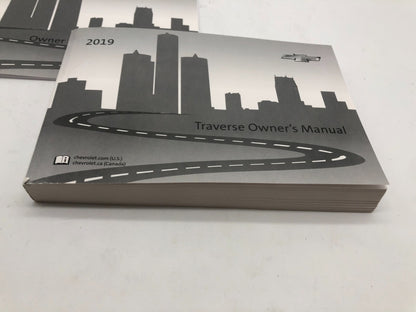 2019 Chevrolet Traverse Owners Manual Set OEM D02B01059