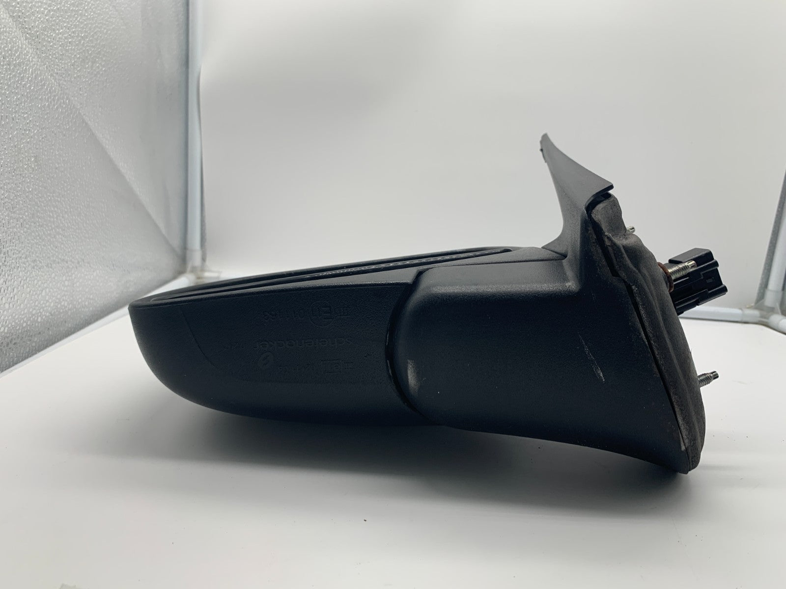 2002-2005 Ford Explorer Driver Side View Power Door Mirror Black OEM C02B48058