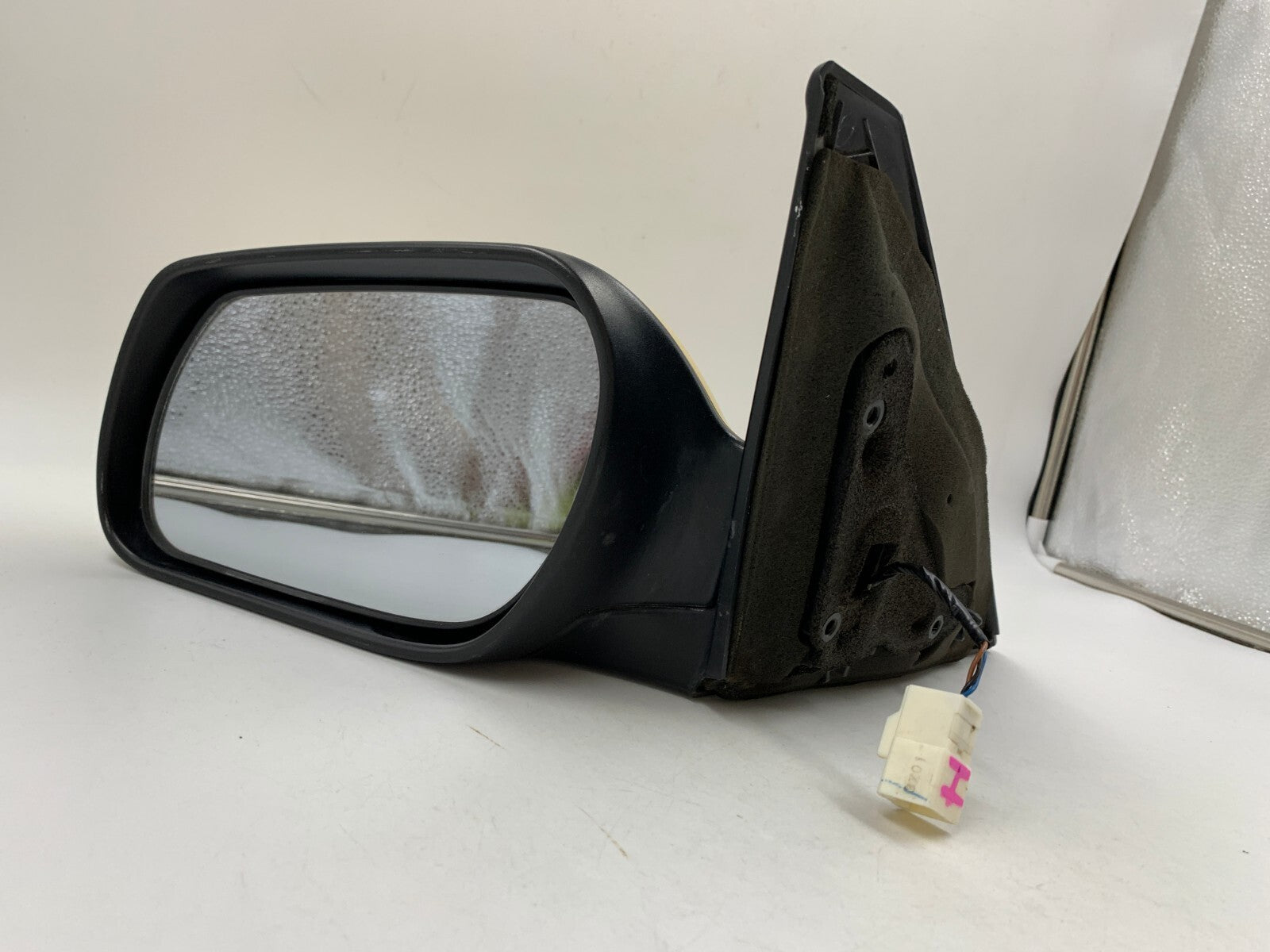 2007-2009 Mazda 3 Driver Side View Power Door Mirror Yellow OEM C01B03015