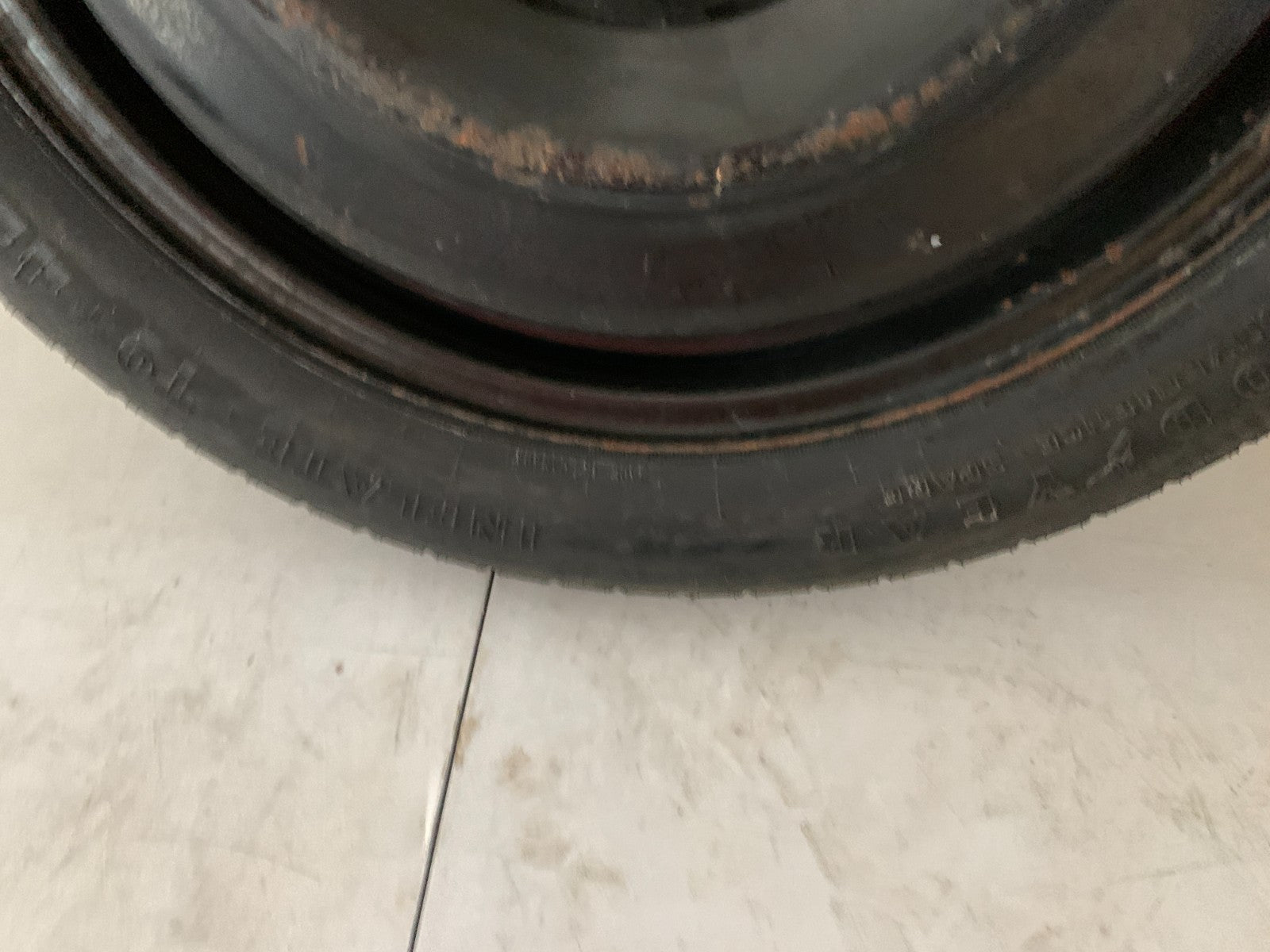 2012-2016 Chrysler Town & Country 17" Spare Tire Compact Donut T145/80D17