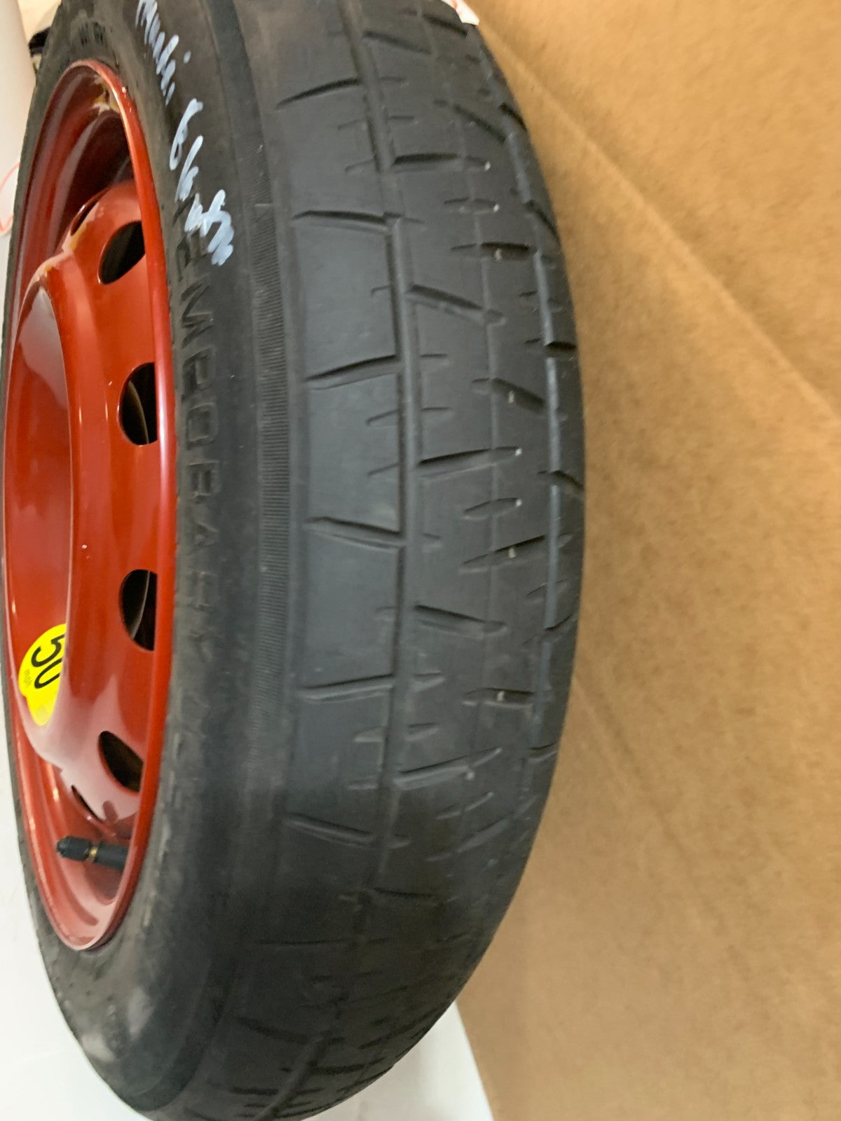 2013-2020 Hyundai Elantra 15" Spare Tire with Jack Kit Compact Donut T125/80D15