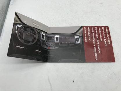 2021 Ram ProMaster 3500 Quick Start Guide OEM A01B16005