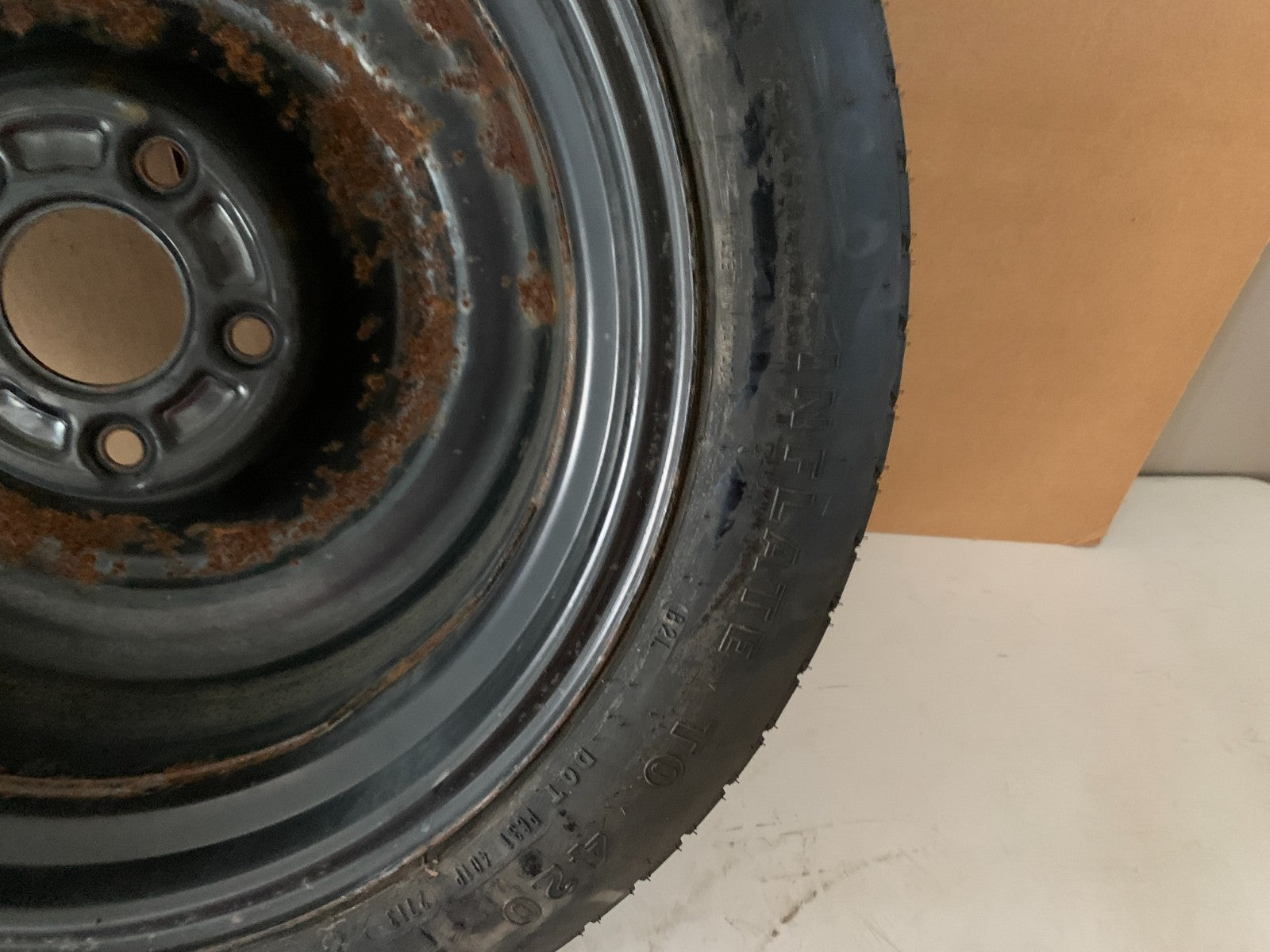 2012-2016 Chrysler Town & Country 17" Spare Tire Compact Donut T145/80D17