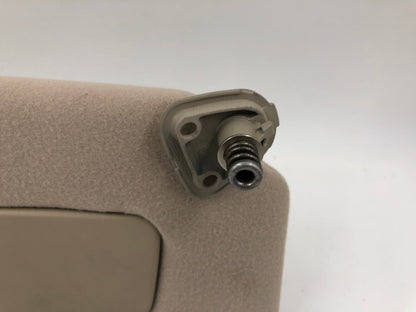2002-2004 Toyota Camry Passenger Sun Visor Beige OEM D04B08008