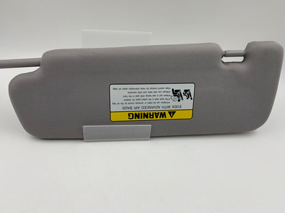 2011-2015 Hyundai Sonata Passenger Sun Visor Gray Illuminated OEM C01B67004