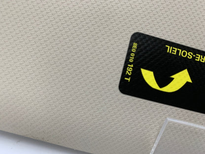 2008-2011 Audi A5 Driver Sun Visor Illumination Beige OEM D04B43063