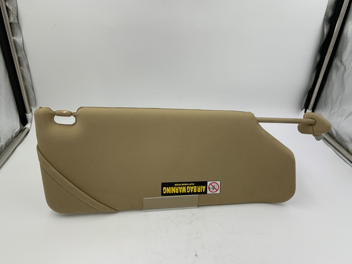 2006-2010 Honda Odyssey Driver Sun Visor Tan Illuminated OEM C02B46027