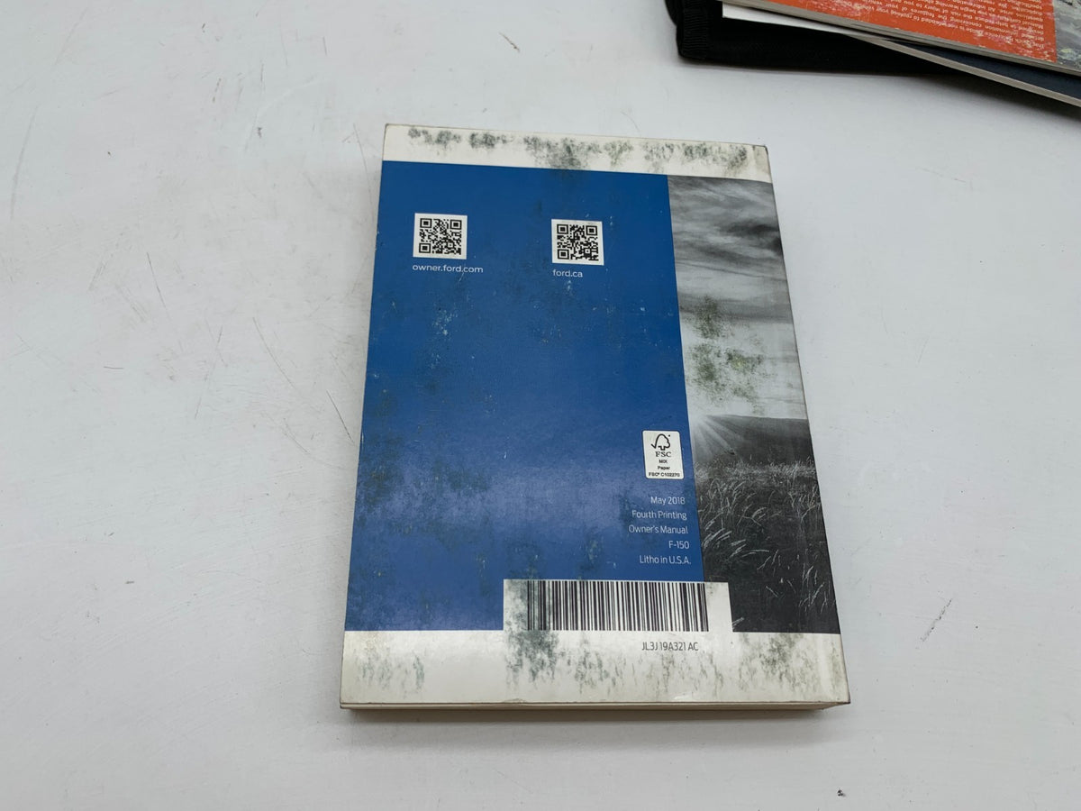 2018 Ford F-150 F150 Owners Manual Set with Case OEM B01B04002