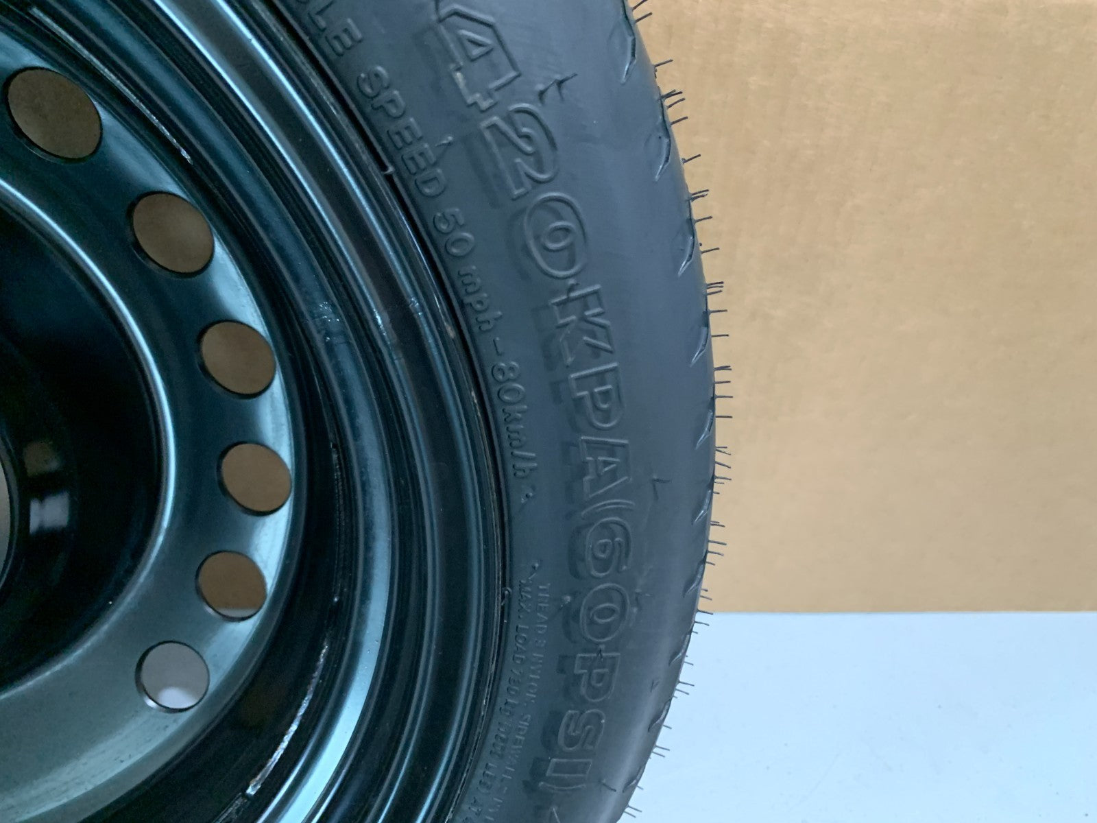 2015-2020 Hyundai Sonata 16" Spare Tire Wheel Compact Donut T125/80D16 Emergency