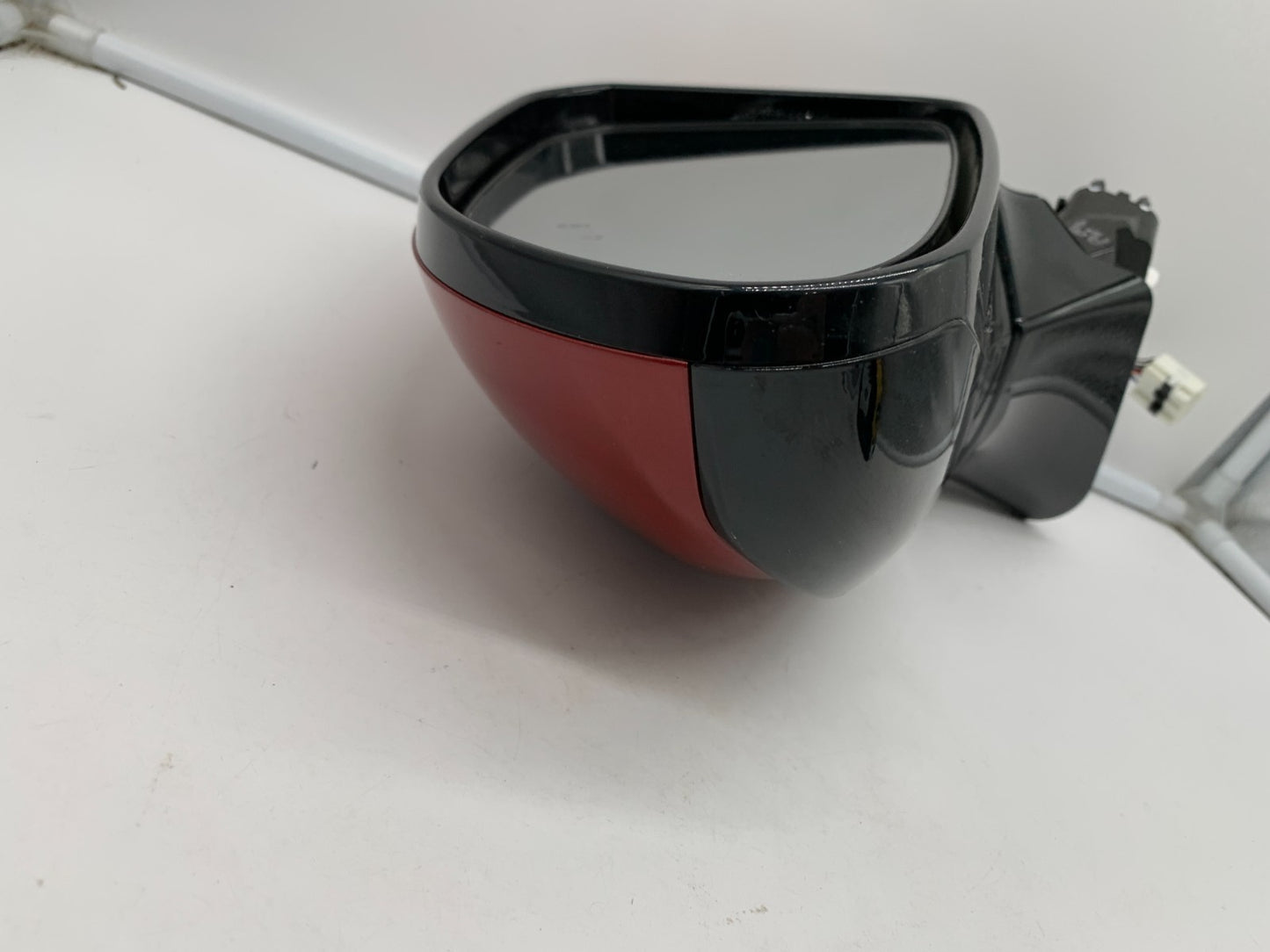 2019 Hyundai Santa Fe Driver Side View Power Door Mirror Red OEM Blind Spot