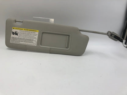 2009-2012 Audi A4 Passenger Sun Visor Sunvisor Gray Illuminated OEM D01B29073