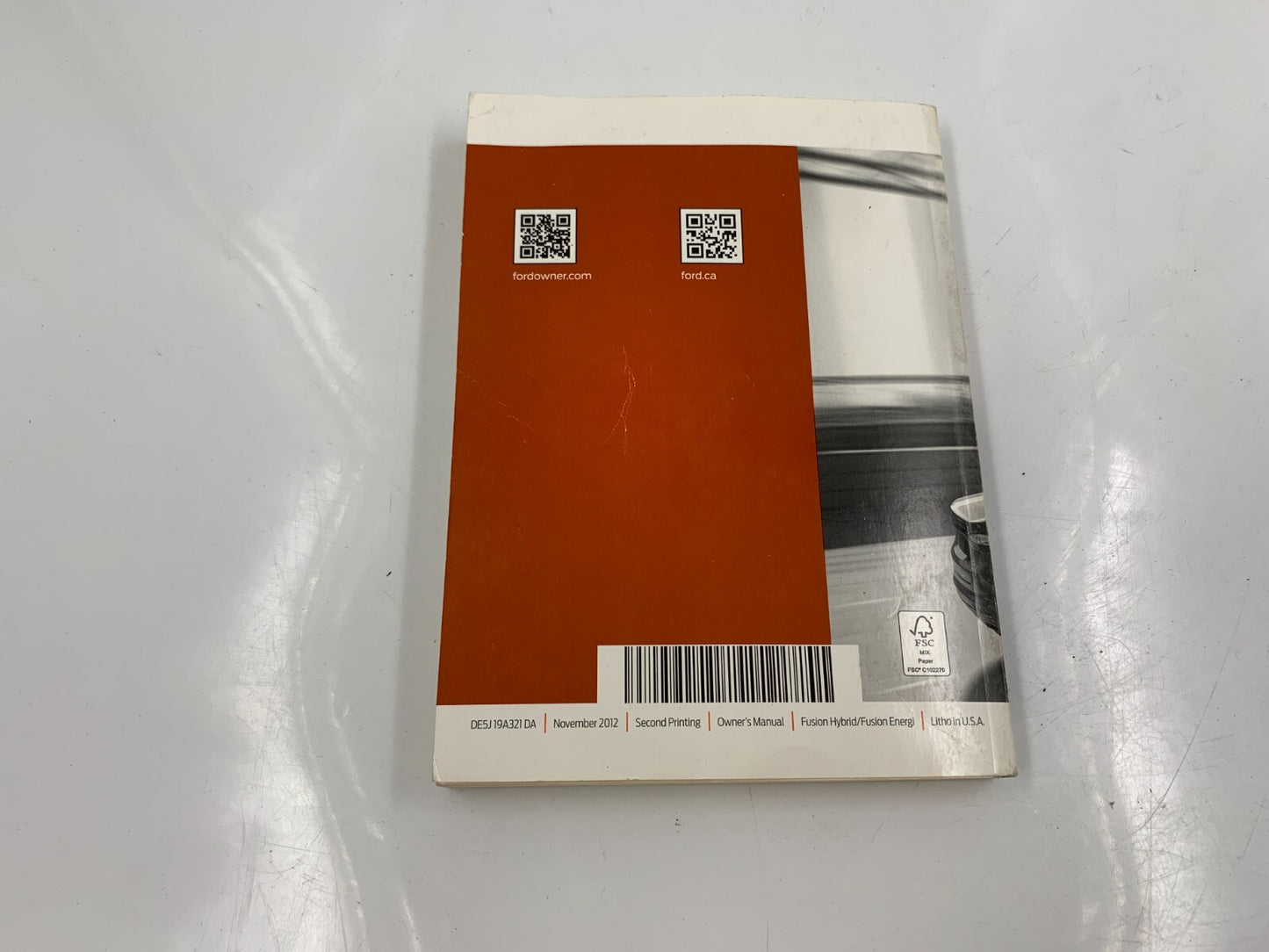 2013 Ford Fusion Owners Manual Set with Case OEM D04B02084