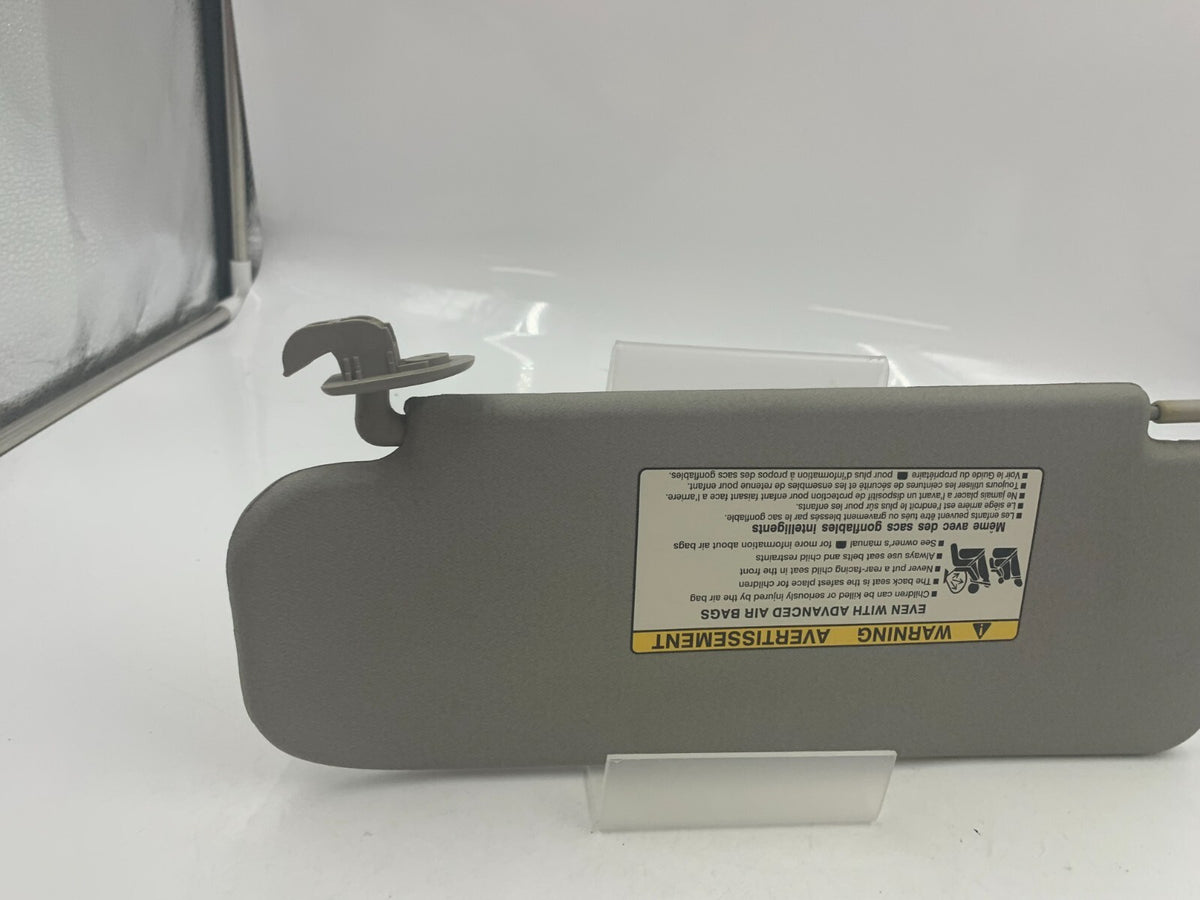 2006-2011 Chevrolet Aveo Passenger Sun Visor Gray OEM D02B33085