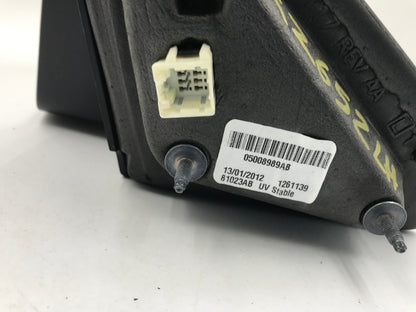 2008-2014 Dodge Avenger Driver Side View Power Door Mirror Black OEM E01B33081