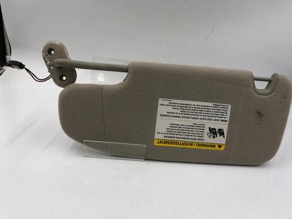2006-2009 Mercury Milan Passenger Sun Visor Gray Illumination OEM E01B12006