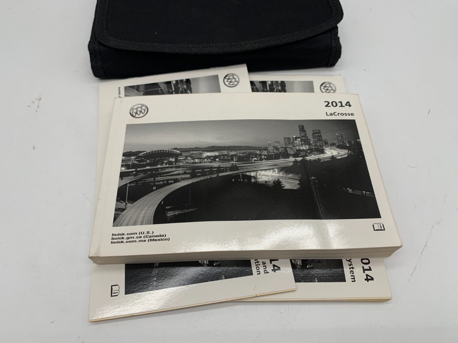 2014 Buick Lacrosse Owners Manual Set with Case OEM C01B08012