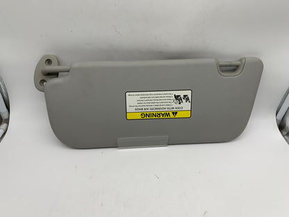 2014-2019 Kia Soul Passenger Sun Visor Illuminated Gray OEM A04B42007