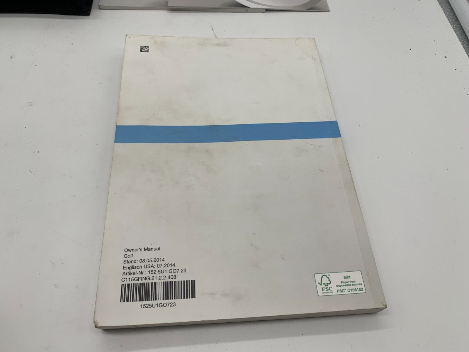 2015 Volkswagen Jetta Owners Manual Set with Case OEM E02B24070