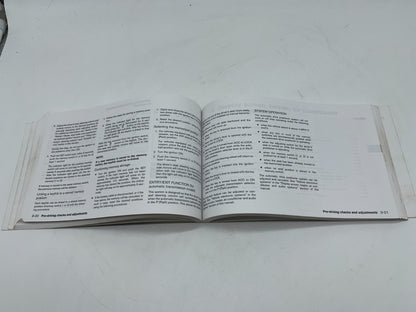 2005 Nissan Maxima Owners Manual with Case OEM C03B66005