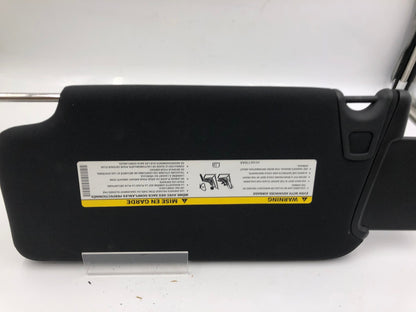 2015-2022 Dodge Charger Passenger Sun Visor Black Illuminated OEM A02B24065