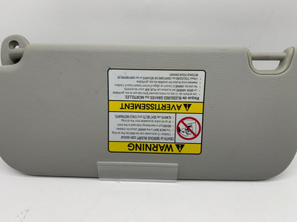 2014-2019 Kia Soul Passenger Sun Visor Gray Illuminated OEM A02B54009