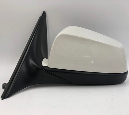2011-2012 BMW 535i Driver Side View Power Door Mirror White OEM C03B61018