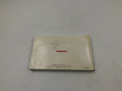 2006 Nissan Altima Owners Manual OEM C03B68014
