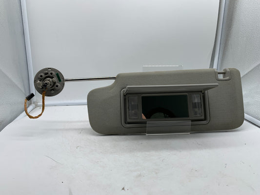 2013-2017 Cadillac XTS Driver Sun Visor Illuminated Gray OEM B01B11003