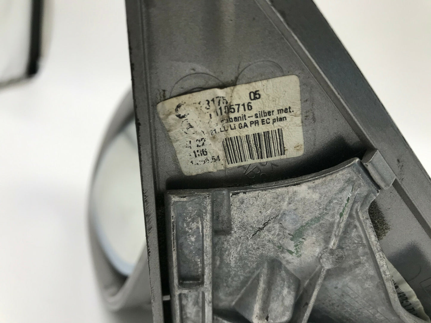 2004-2008 Mercedes-Benz S550 Driver Side View Power Door Mirror Gray OEM B31003