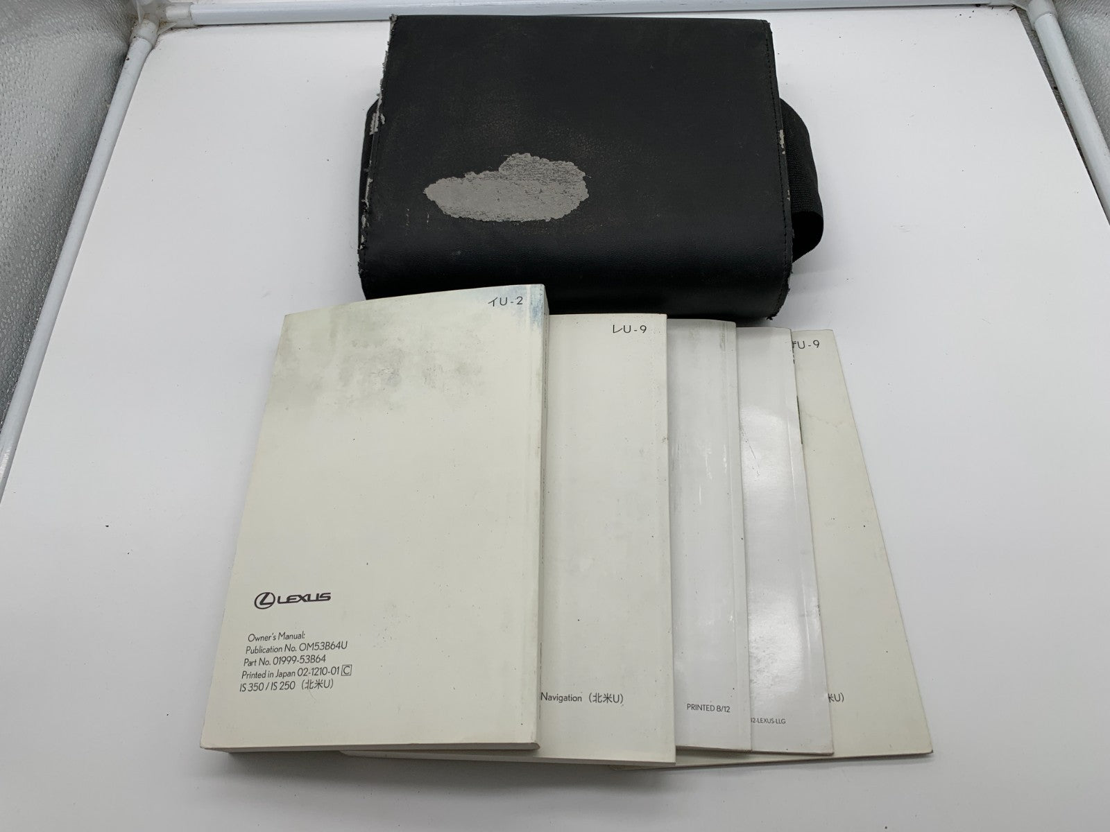 2013 Lexus IS350 IS250 Owners Manual Set with Case OEM C03B44007