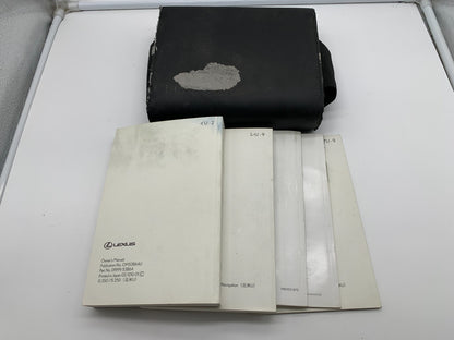 2013 Lexus IS350 IS250 Owners Manual Set with Case OEM C03B44007