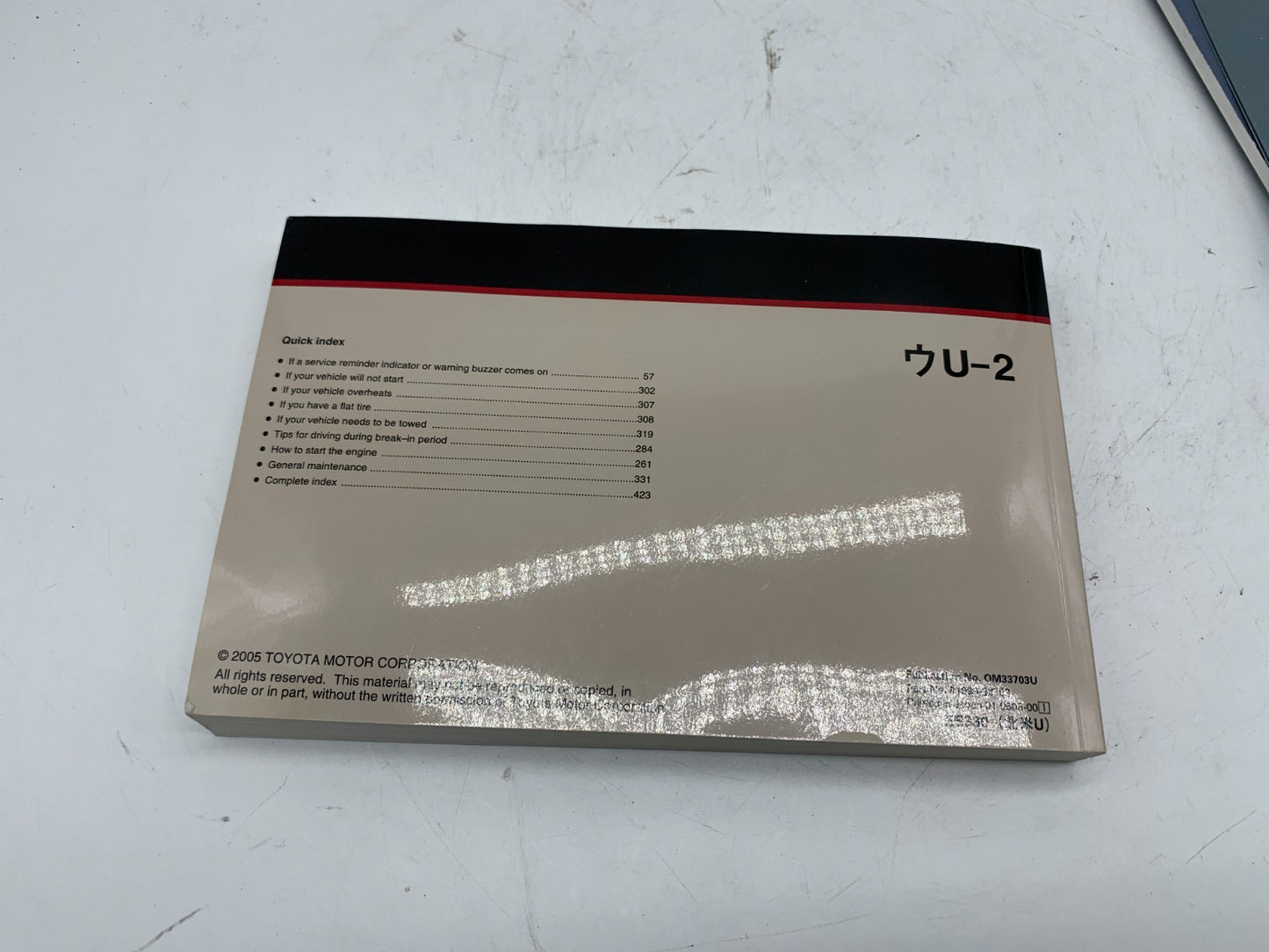 2006 Lexus ES330 ES 330 Owners Manual Set with Case OEM D02B51002