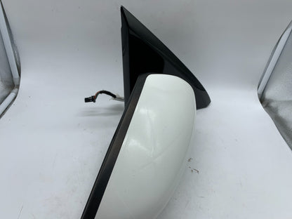 2017 Nissan Pathfinder Passenger Side Power Door Mirror White OEM C03B40002