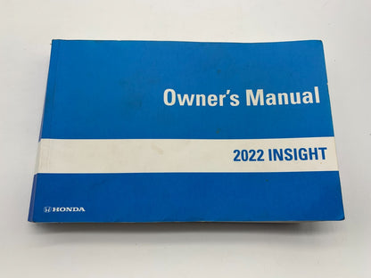 2022 Honda Insight Owners Manual Set with Case OEM B03B02005