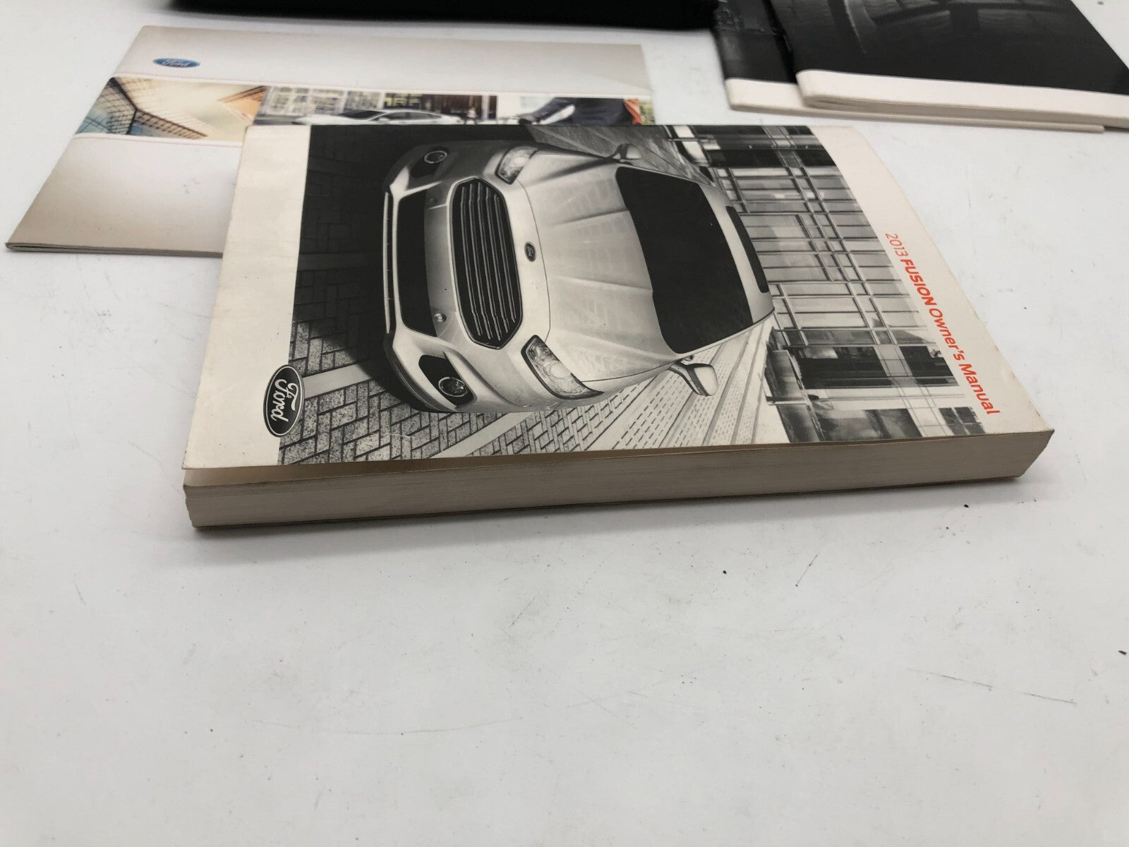 2013 Ford Fusion Owners Manual Set with Case OEM D02B03003