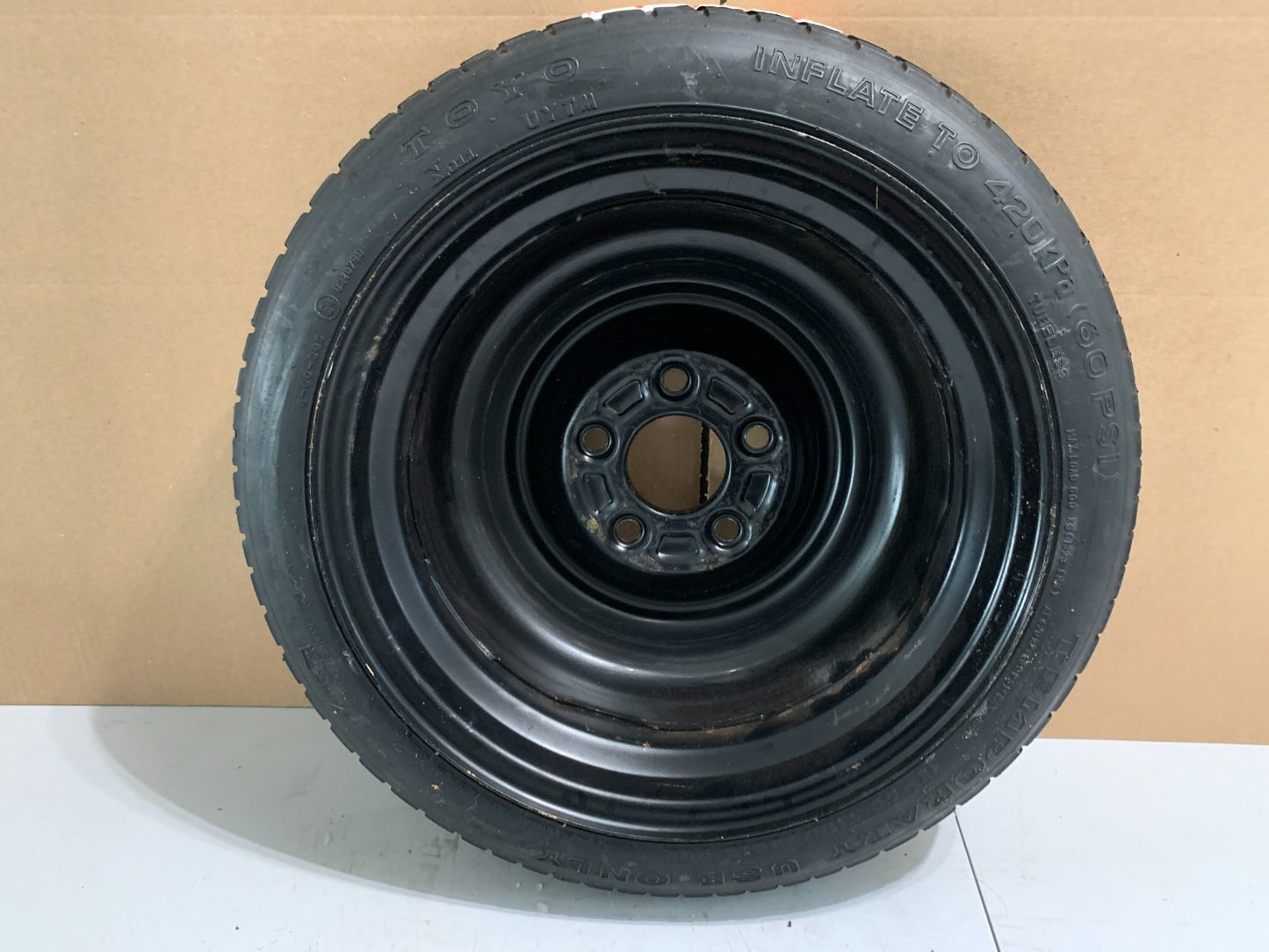 2010-2013 Mazda 3 Mazda3 15" Spare Tire Compact Donut T115/70D15 Emergency Spare