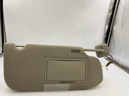 2010-2012 Lincoln MKT Passenger Sun Visor Beige illuminated OEM B01B02004