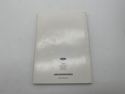 2008 Ford Fusion Owners Manual Set with Case OEM C03B07057