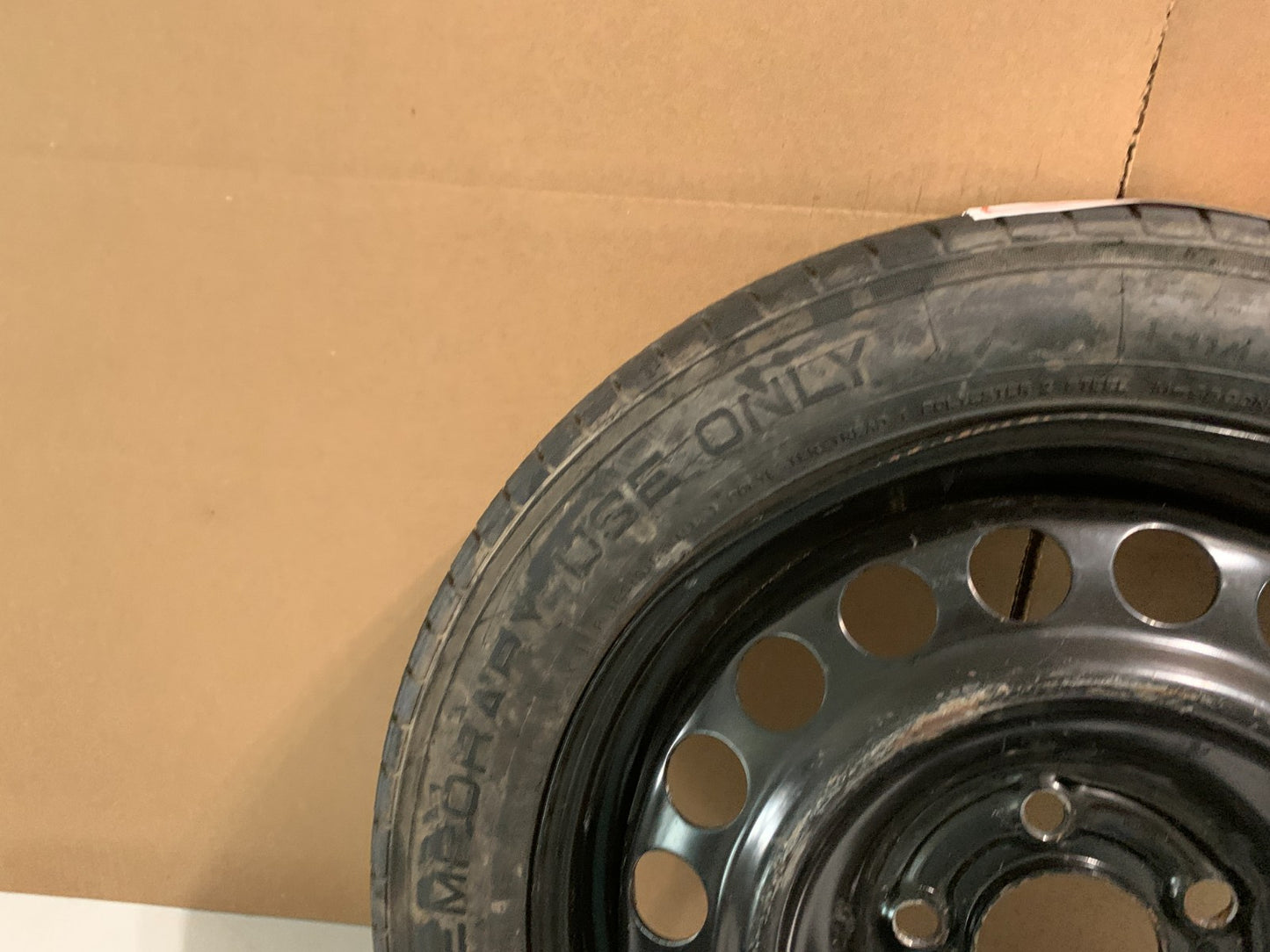 2004-2012 Chevrolet Malibu 16" Spare Tire Compact Donut T125/80R16