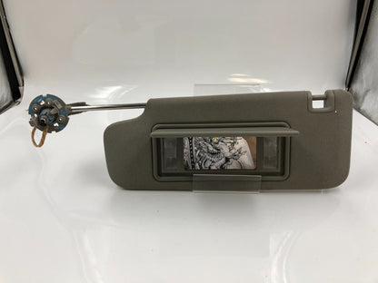 2013 Cadillac ATS Driver Sun Visor Gray Illuminated OEM B03B52082