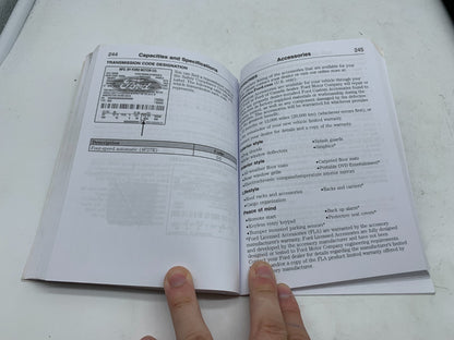 2013 Ford Transit 1500 Owners Manual with Case OEM A02B51005