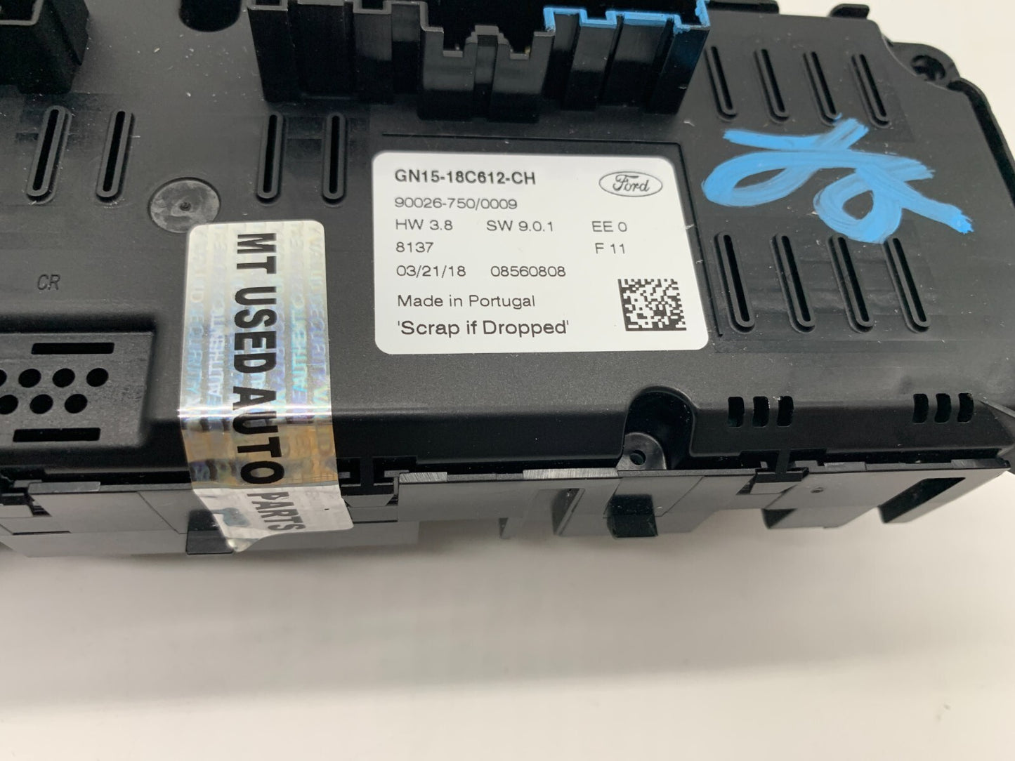 2018-2020 Ford Ecosport AC Heater Climate Control Unit OEM C04B57009