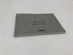 1997 Mazda 626 Owners Manual Handbook OEM K01B31007