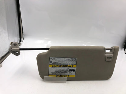2015-2022 Subaru Legacy Passenger Sun Visor Gray Illuminated OEM C02B16067