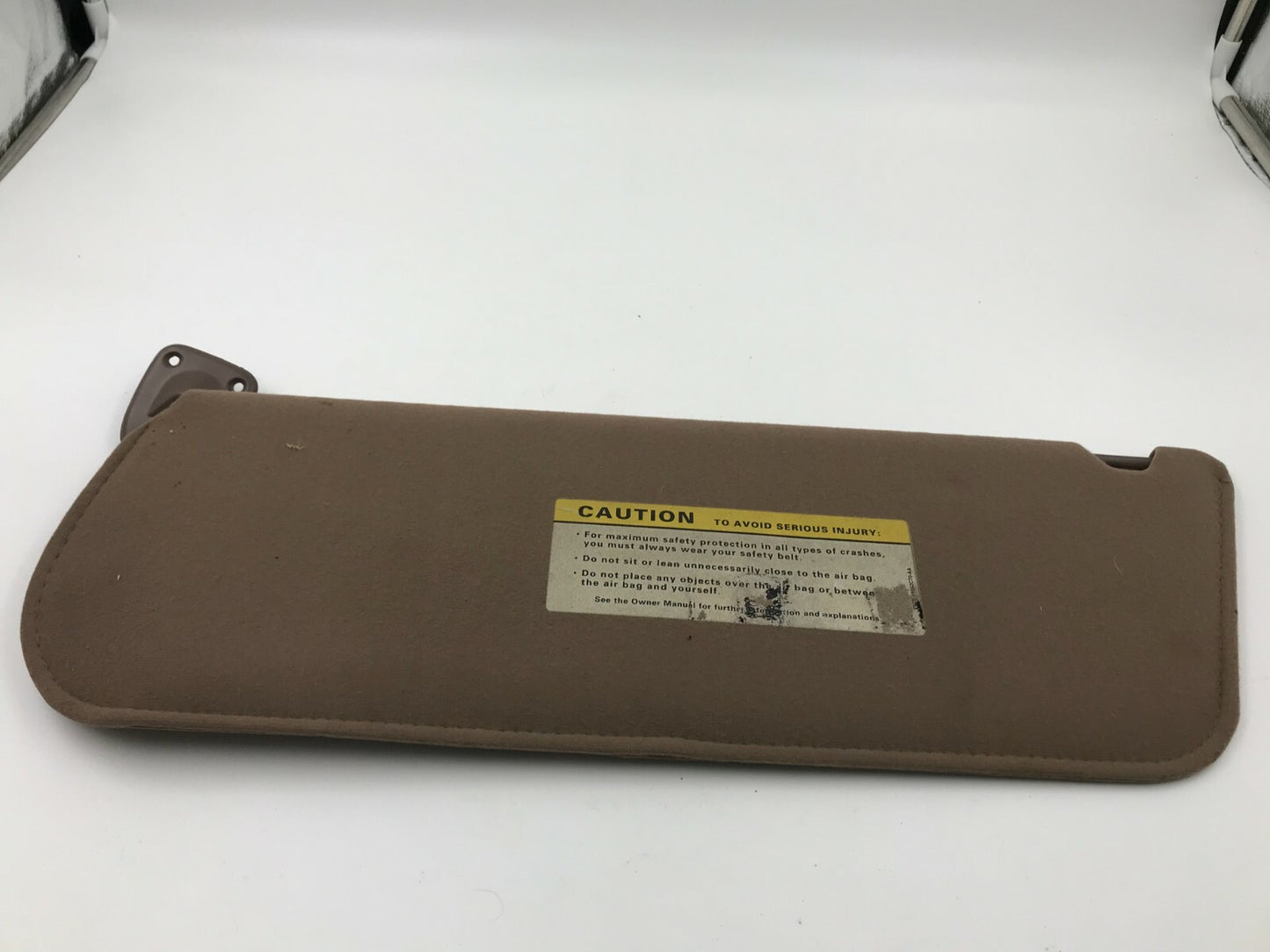 1987-1996 Ford F150 Passenger Sun Visor Brown OEM B04B18050
