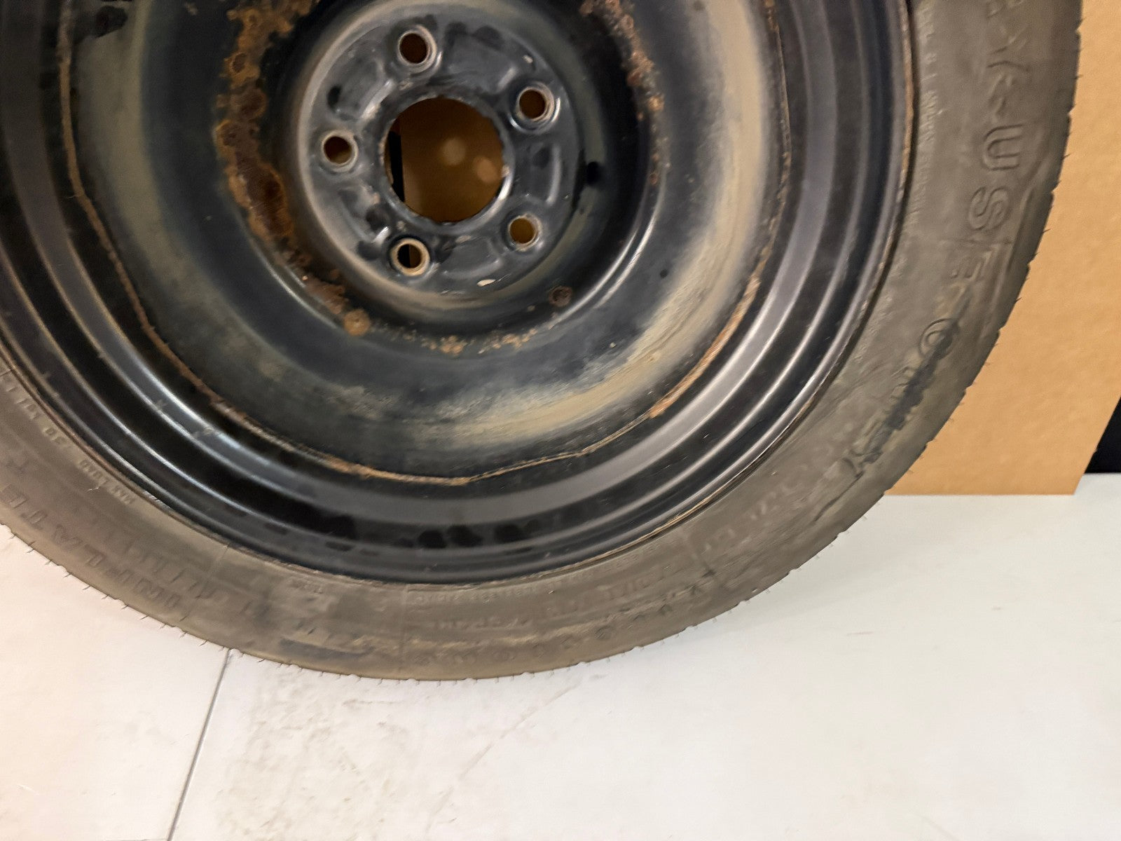 2012-2020 Dodge Grand Caravan 17" Spare Tire Wheel Donut Compact T145/80R17 OEM1